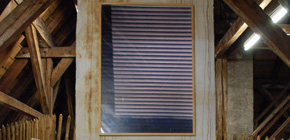 Alexander Rath, untitled, c-print, 120 x 100 cm, 2005 and untitled, collage, 120 x 100 cm, 2012 (bottom)